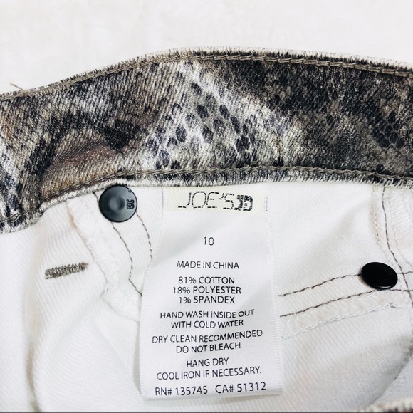 Joes snake skin skinny pants - Picture 4 of 5